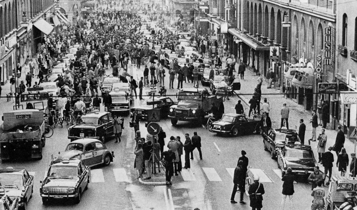 Рівне 49 років тому в Швеції відбулася одна з найбільш значущих подій, коли по всій країні відбувалася масштабна «перебудова», літали вертольоти і строєм ходили солдати (робітники не справлялися з обсягом завдань)