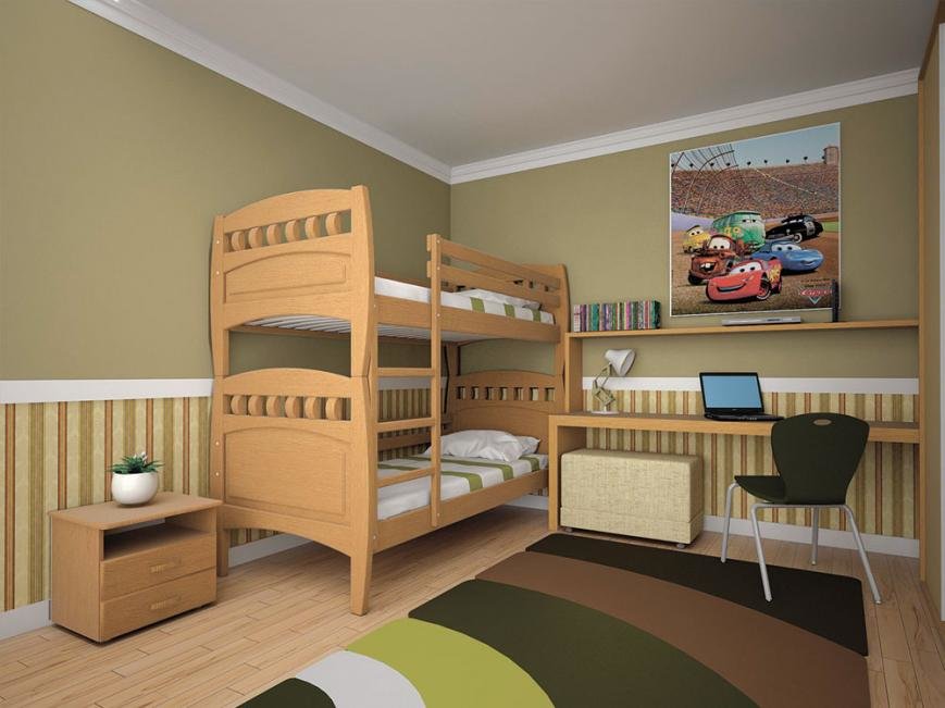 Сучасні виробники меблів пропонують різні варіанти ліжок як для дорослих, так і для дітей