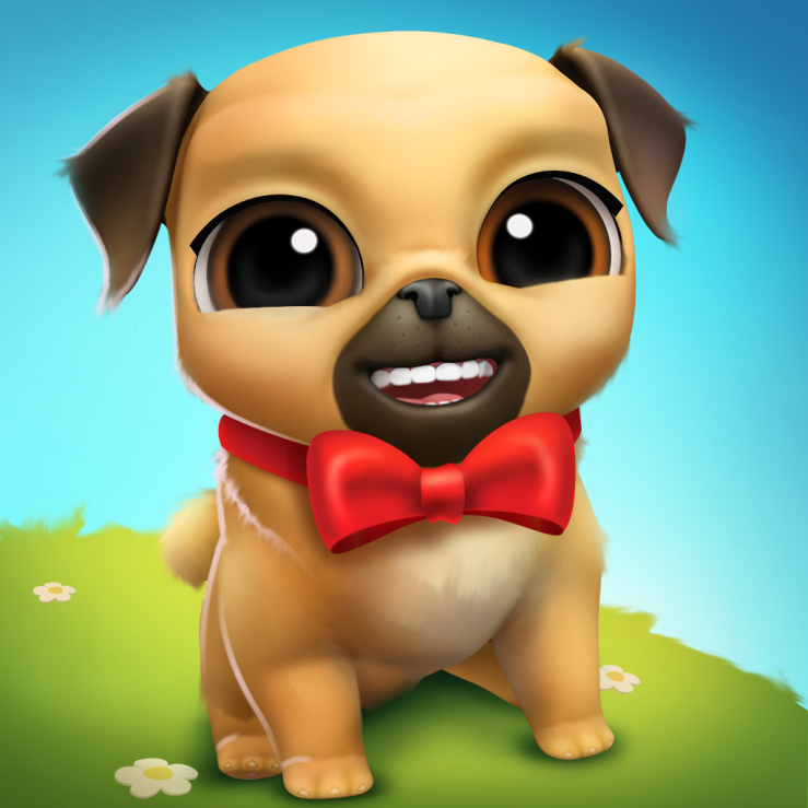 Мій Віртуальний Вихованець Граф - Собака Мопс - це прорив в ігровій індустрії